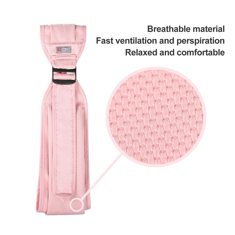 Portable Baby Carrier Adjustable Toddler Wrap Sling Multifunctional