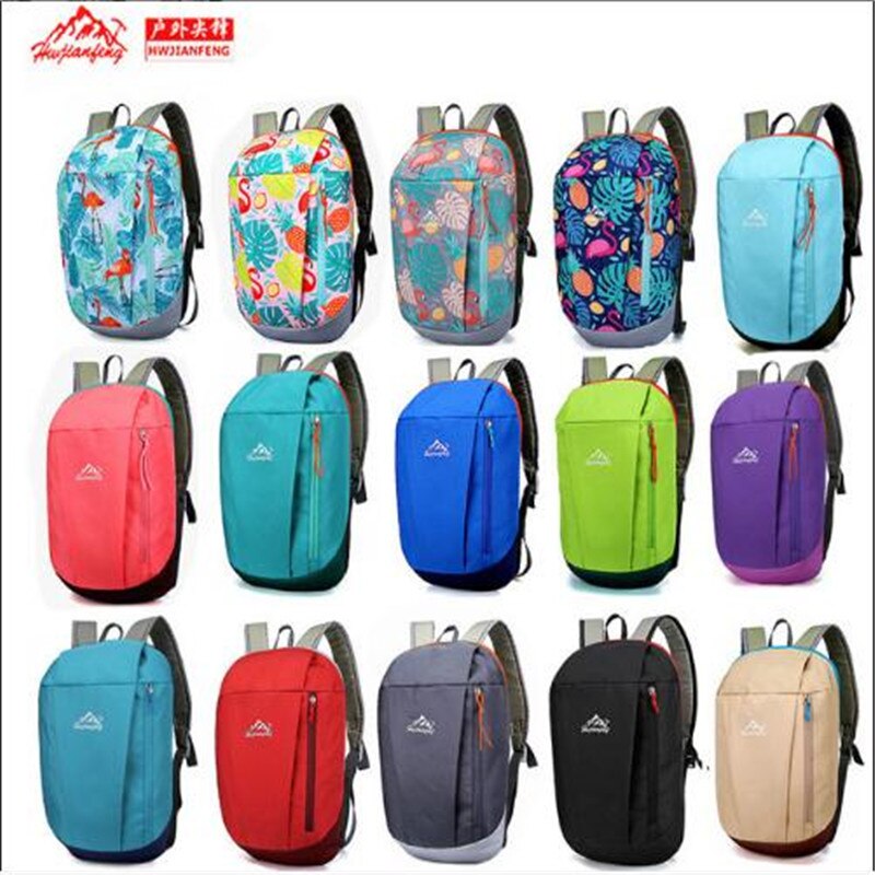 Sports Backpack 10L Polyester Ultralight Outdoor Climbing Hiking Kids Schoolbag Cyling Bag