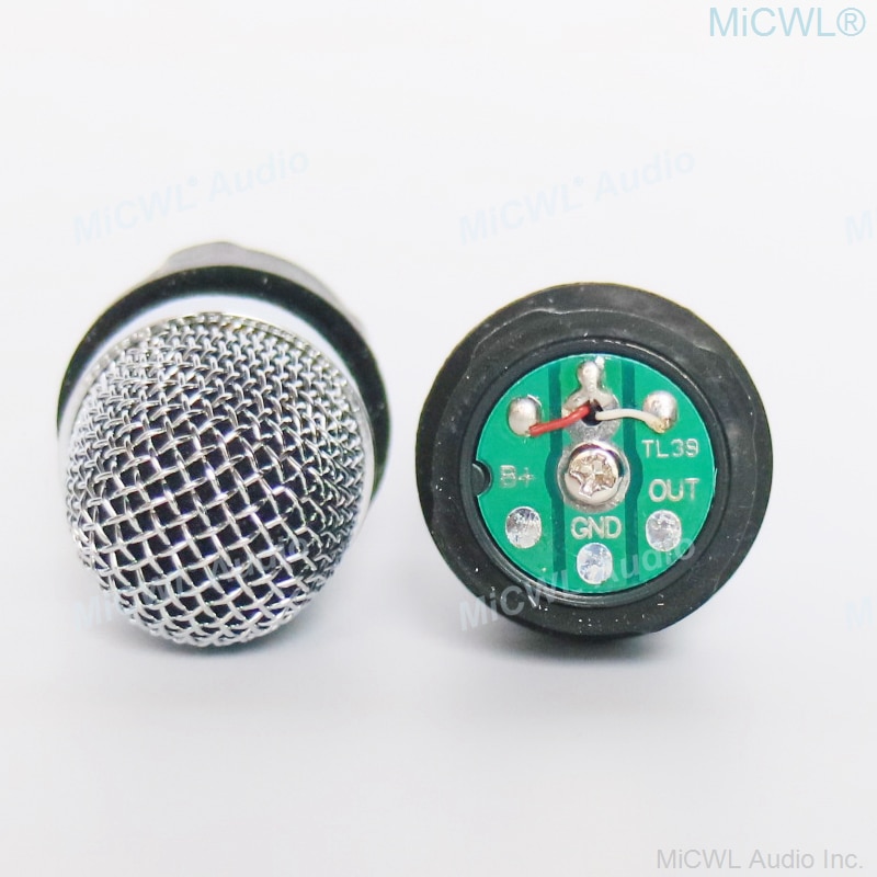 Top Condenser Microphones Capsule core Cartridge for Wireless Wired Handheld Microphones Clear sound