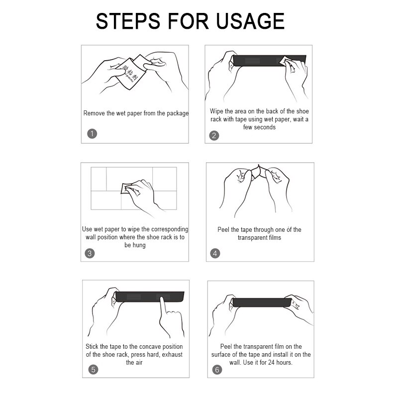 Wall-mounted Slippers Rack Shoe Storage Box Bathroom Wall Seamless Stickers Storage Shoe Rack Space Saving Shoe Box Hanging