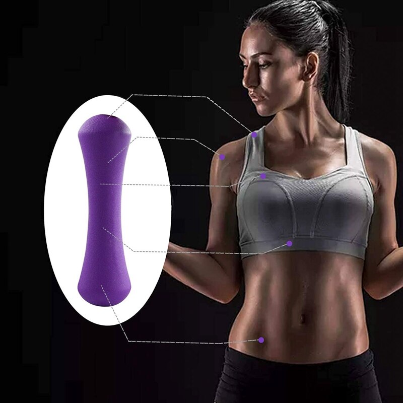 Fitness vekter sett bein 0.75kg for menn kvinner sklisikker hånd manual