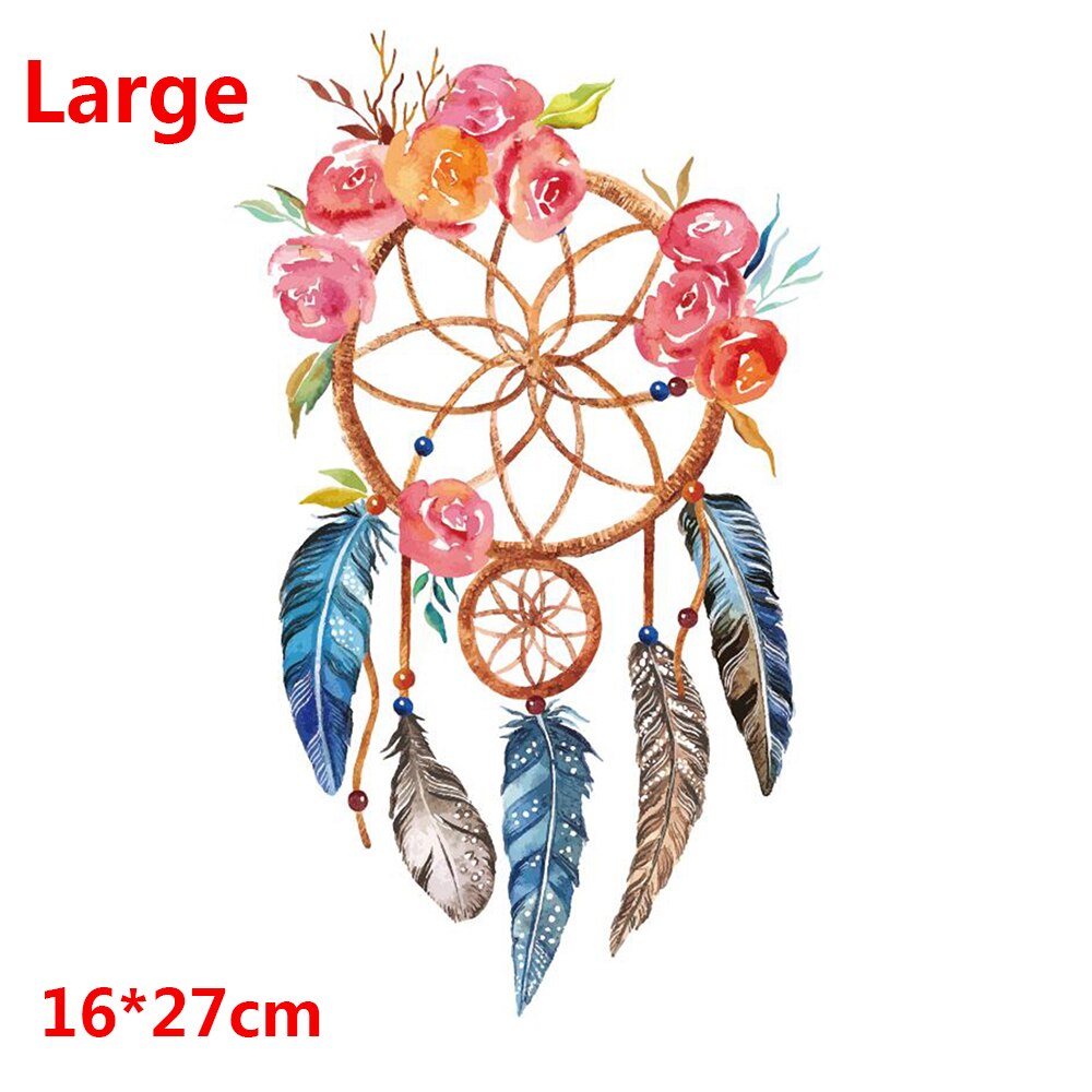 Fajne łaty z piórami lwa naprasowanki na łacie a-poziomowe zmywalne naszywki na ubrania łatwy nadruk za pomocą żelazka gospodarstwa domowego: Miedzi