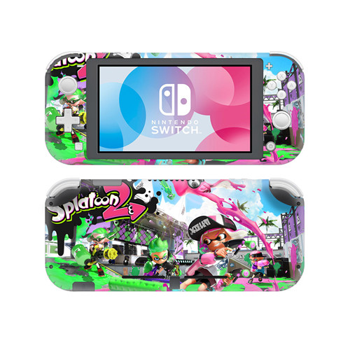 Splatoon 2 Skin Sticker Decal For Nintendo Switch Lite Console & Controller Protector Joy-con Nintend Switch Lite Skin Sticker: YSNSL0189