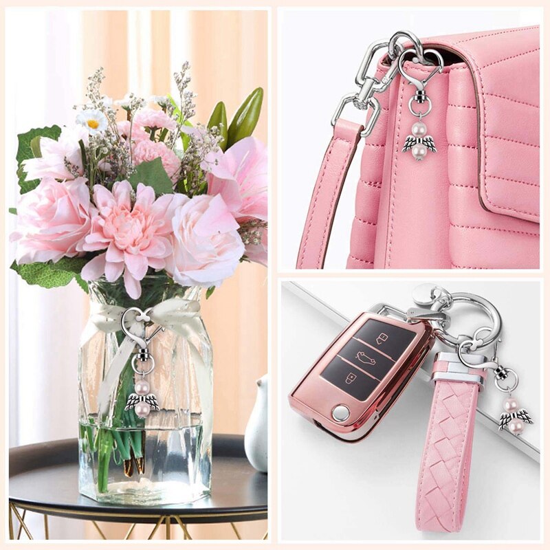 33 Uds. Conjunto de recuerdos de bautizo para fiestas, llavero con hebilla de en forma de corazón para invitados rústico