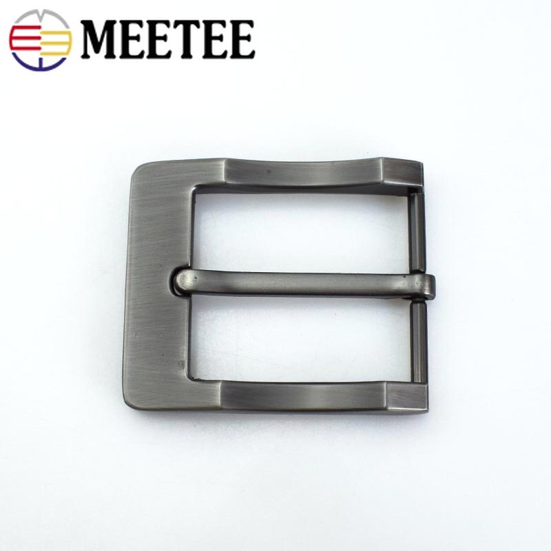 5/10/20pcs Solid Brushed Metal Belt Buckles Men 40mm Pin Buckle For 3.8-3.9cm Belts DIY Leather Craft Jeans Accessories