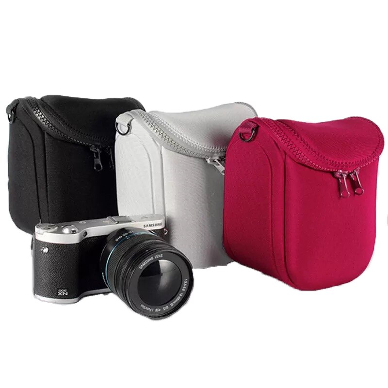 Sacoche pour appareil photo pour Panasonic DMC GF3 GF5 GF6 GF7 GF8 GF9 GF10 GX7 GX80 GX85 Lumix GX8 LX100 LX7 LX5 LX3 GM1 GM2 GM5 Avec Sangle
