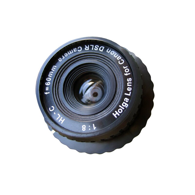 NEUE Holga HL-C 60 mm f/8,0 Objektiv Für Canon DSLR SLR Kamera Schwarz Teile Kameras Zubehör