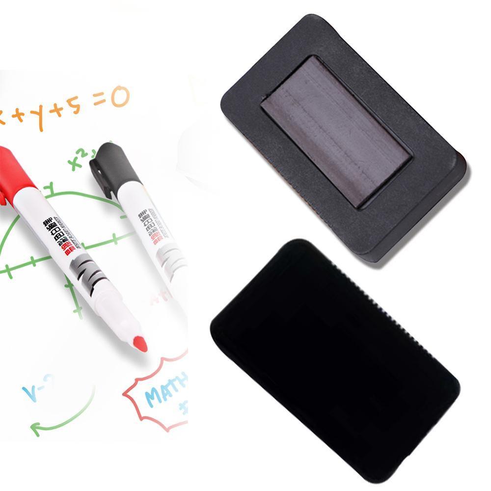 Magnetic Blackboard Chalkboard Whiteboard Eraser Cleaner Dry Wipe Marker Pen Duster Black Chalk Board