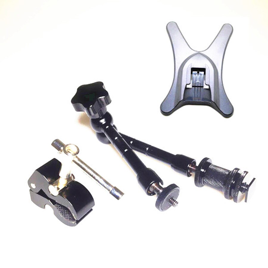 11 inch Adjustable Friction Articulating Magic Arm Super Clamp Flash Bracket For DSLR Monitor LED Light Camera Accessories