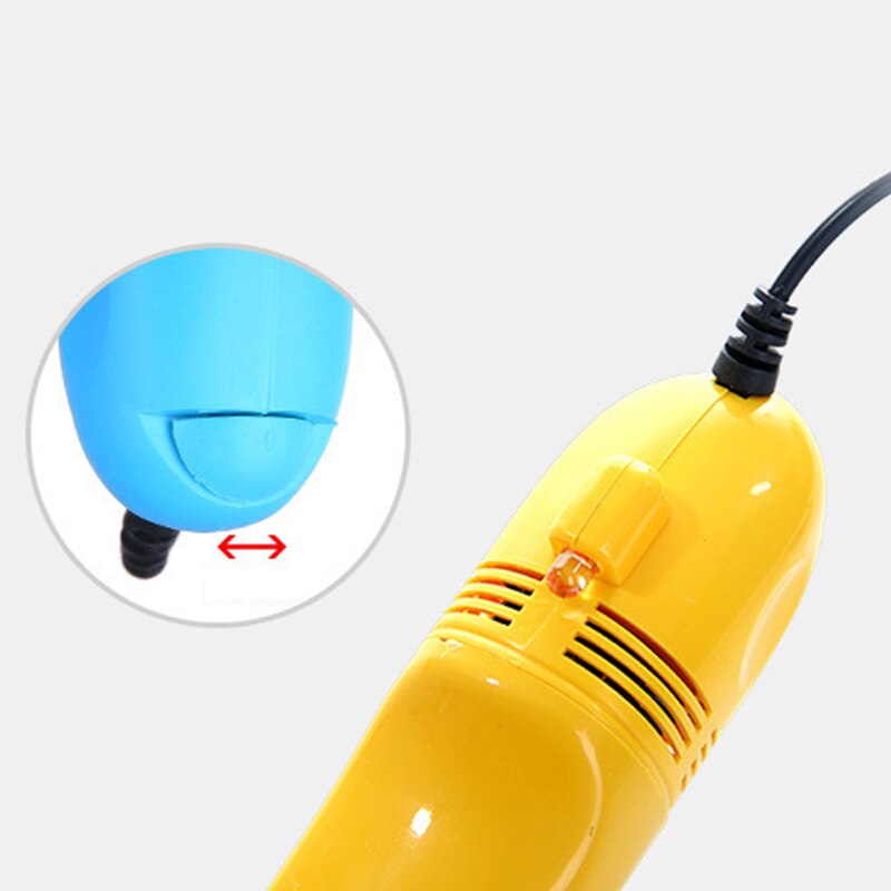 USB Mini Computer Keyboard Vacuum Cleaner Dust Cleaning Kit Handheld Keyboard Brush Device For PC Laptop Portable 2020in