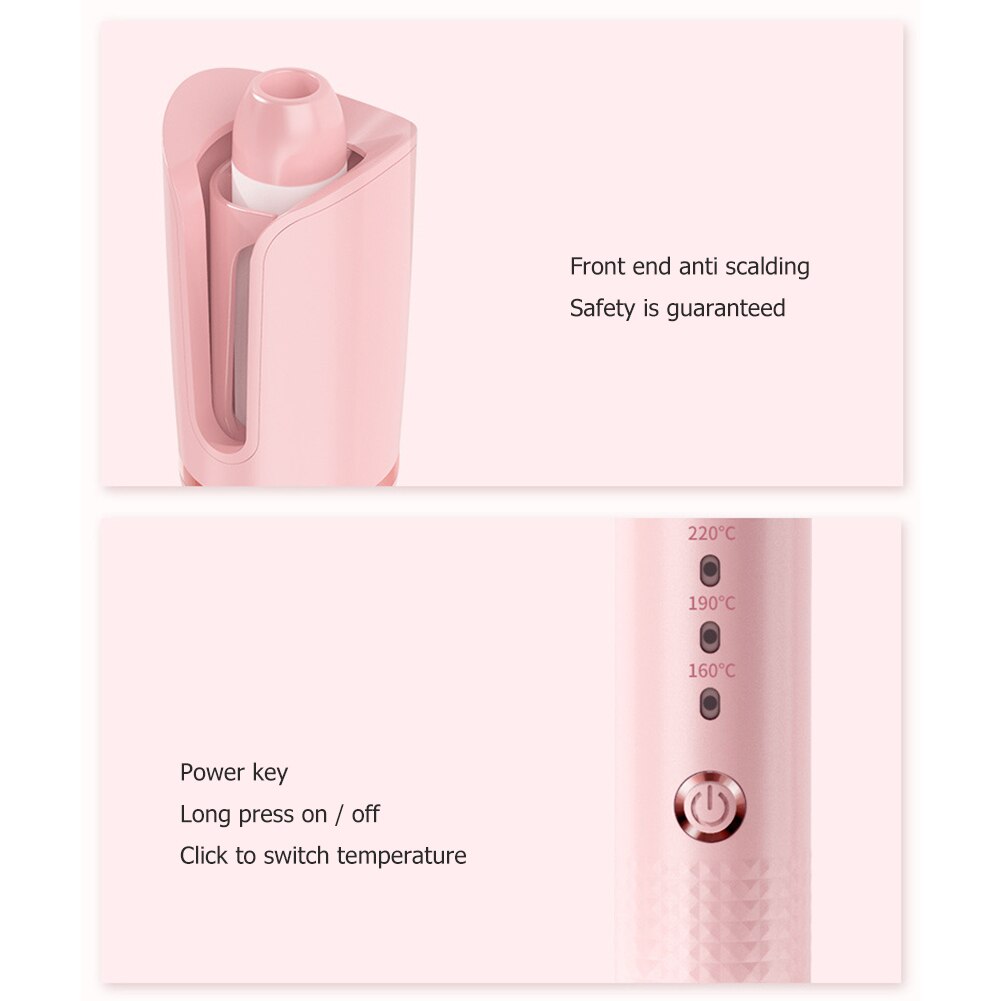 Automatic Hair Curler Infrared LCD Hair Curlers Rollers Lazy Anti Scalding Curling Iron Rotating Hair Waver Styling Tool