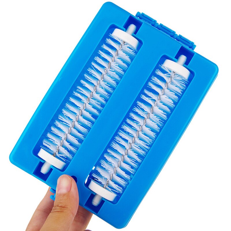 Plastic Hand-Held Tapijt Puin Borstel Sofa Pet Hair Brush Multifunctionele Sweep Reiniging Borstels Household Cleaning Tools