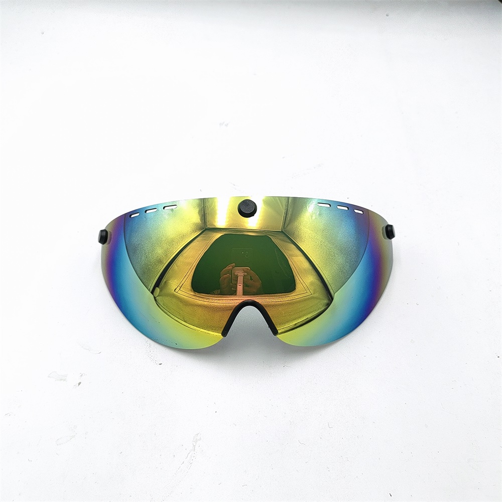 Straße Fahrrad Helm Brille Helm Objektiv Ersatz Mtb Helm Brille Fahrrad Helm Zubehör Lunettes De Schutz Gafas CB-15: Weiß