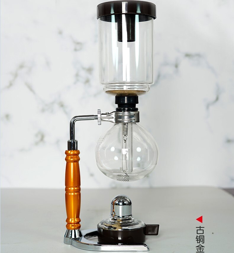 Cafetière type verre machine à café | Siphon de filtre, cafetière, Siphon de thé, pot d'aspiration: 1