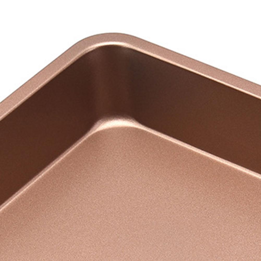 8 Inch Carbon Steel Square Baking Pan Carbon Steel Oven Bread Cookie Cake Tray Mold Bakeware Baking Moulds Kitchen Accessories