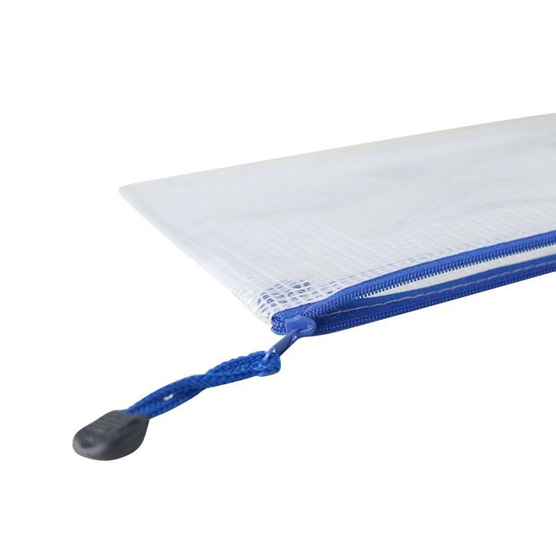 A4 Plastic File Document Folders Bags with Zipper