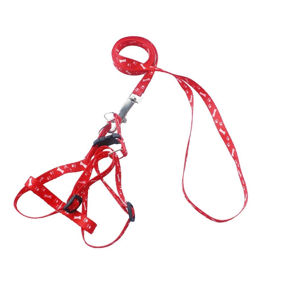 Dog Cat Harness Leash Adjustable Harness Vest Leash Collar Puppy Small Dog Outdoor Walking Chihuahua Terier Schnauzer