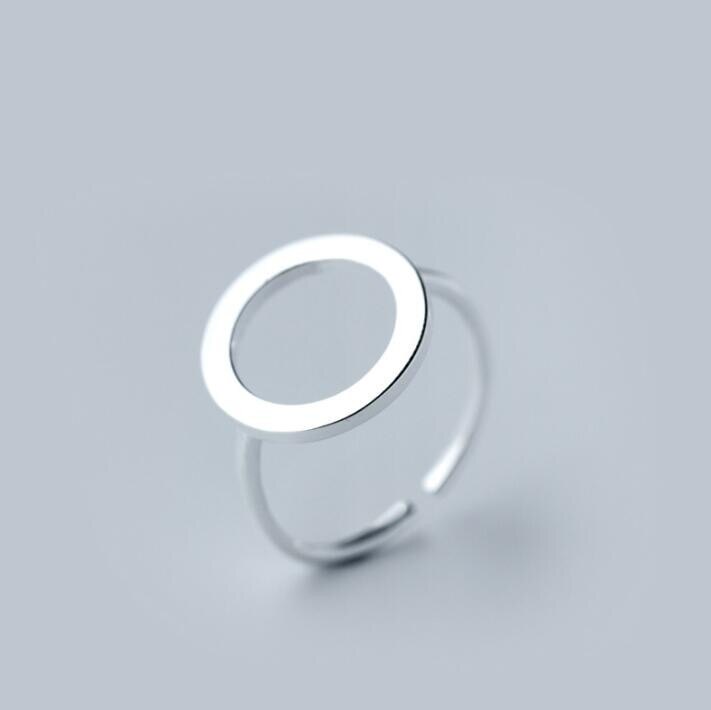 2022 Simple Open Rings for Women Girls Geometric Whale Tail Leaf Bar Heartbeat Plane Finger Ring Jewelry anel: SYJZ010