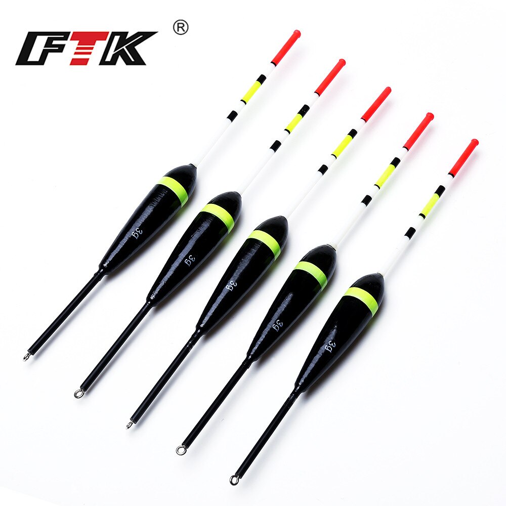 Ftk fortune paulownia 10 stuks/lot dobber visdobber 2g 3g 4g 5g 6g lengte 20-25 cm voor karpervissen