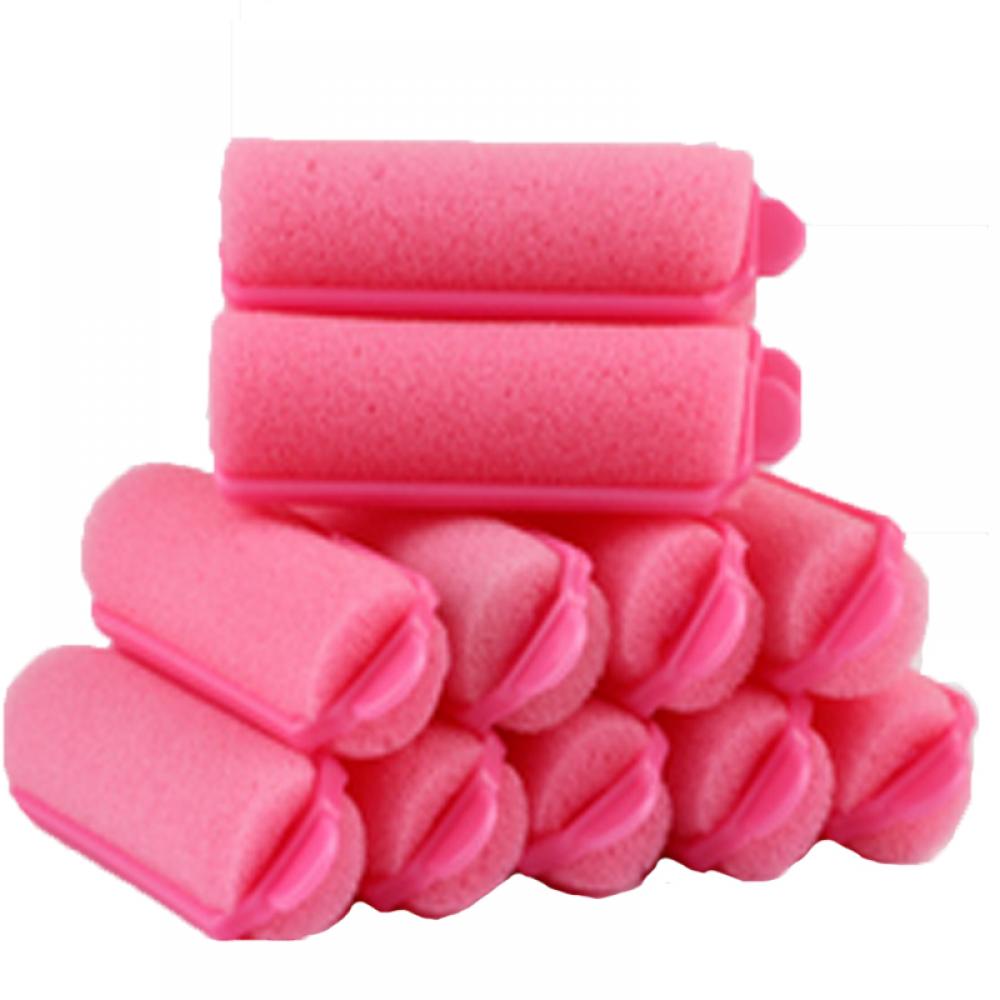 12 pièces/ensemble magique bigoudi rouleaux vague cheveux Curl style doux éponge rouleaux Salon de coiffure style cheveux friser outils