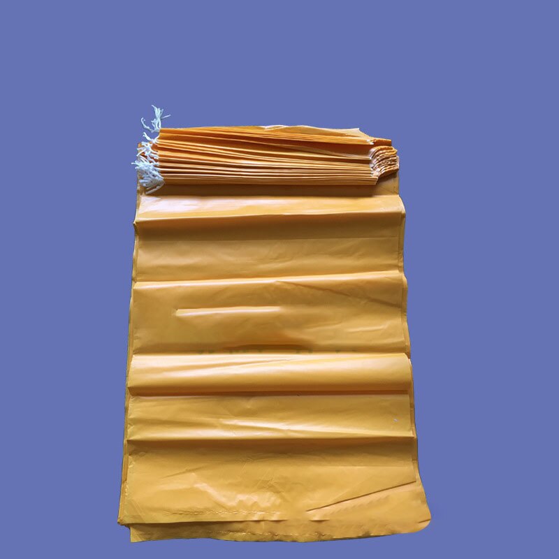 Veterinary 120* 60cm 10pcs animal corpse storage bag CPE high density strength 50KG Load-bearing poultry animal carcass bag