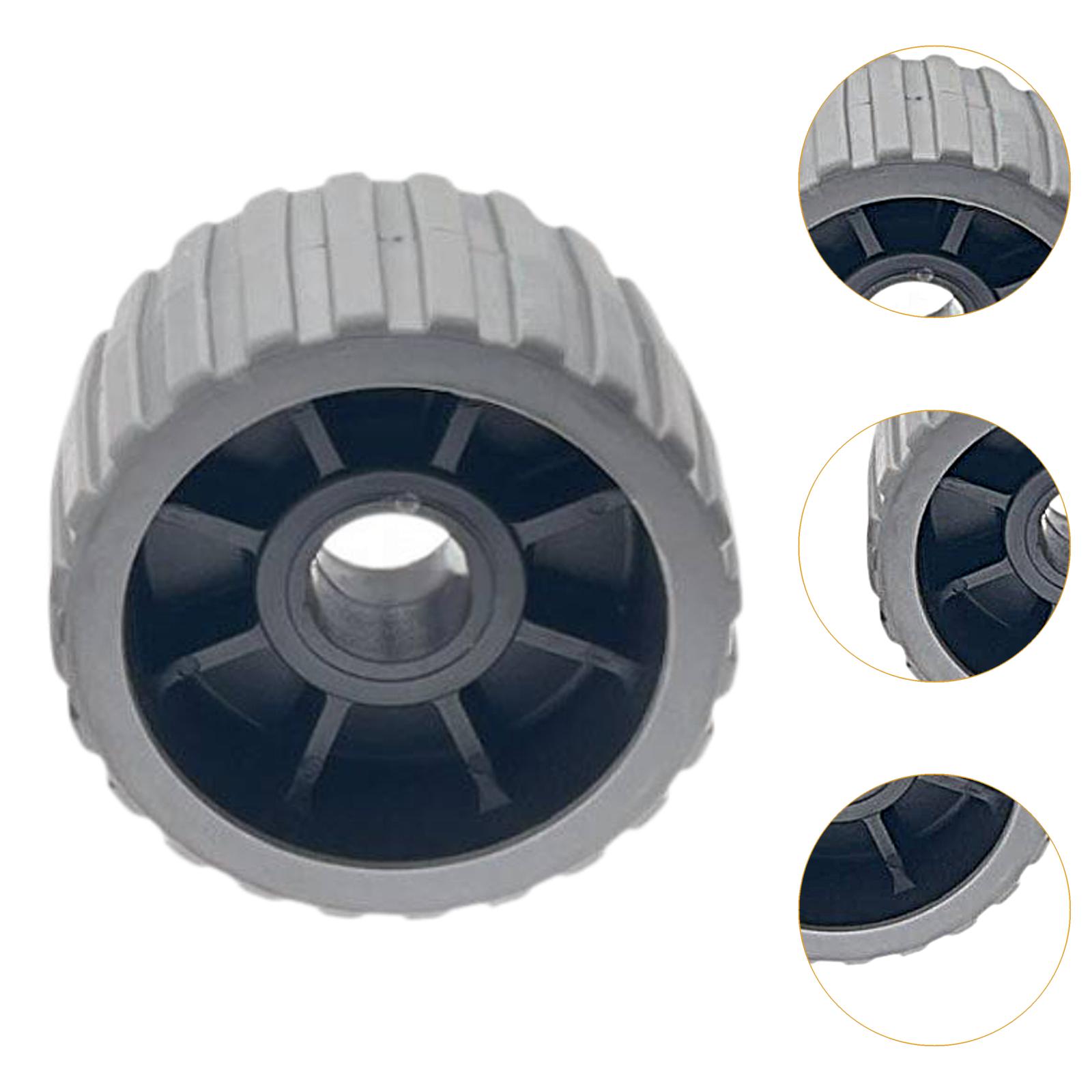 Trailer Roller Wheel Substituição, Wobble para Barco, Motor Marinho, Iate, Borracha, Heavy Duty, Acessórios bote