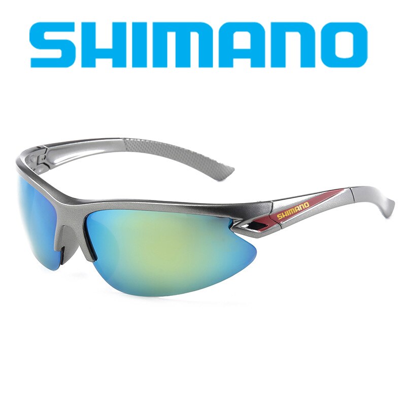 Shimano – lunettes de soleil polarisées pour hommes, pêche, vélo, plein air