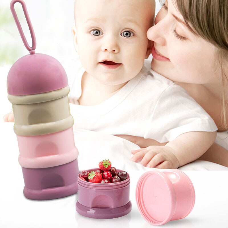 Boîte de lait en poudre portable pour bébé Boîte de rangement pour