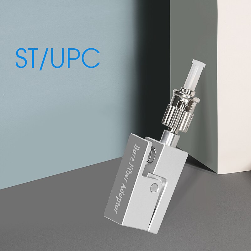 Optic Fiber Connector FC SC ST Square Bare Adapter Flange Temporary succeeded OTDR Test Coupler Special: ST-UPC