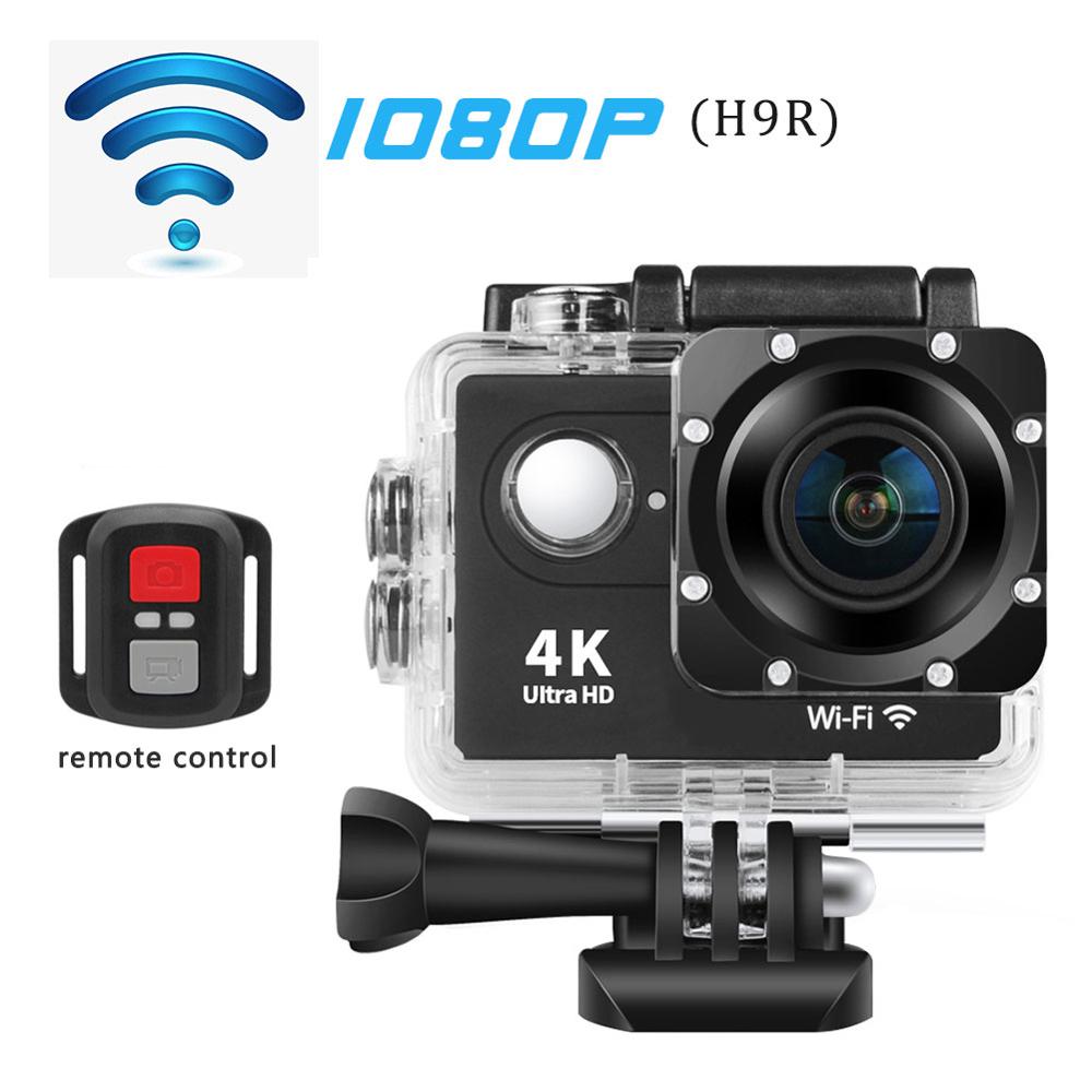 Original H9/H9R Action Camera 1080p/60fps 20MP WiFi 2.0" Ultra HD 4K Mini Helmet Cam DV Recoder WiFi Waterproof Sports Camera