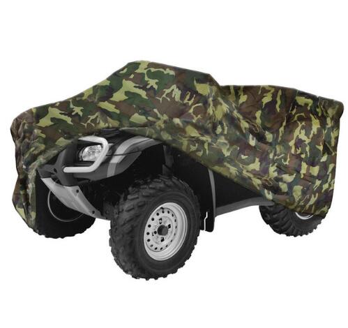 Quad Bike ATV couverture universelle 190T étanche moto véhicule Scooter Kart moto couvre M L XL XXL XXXL Camouflage noir