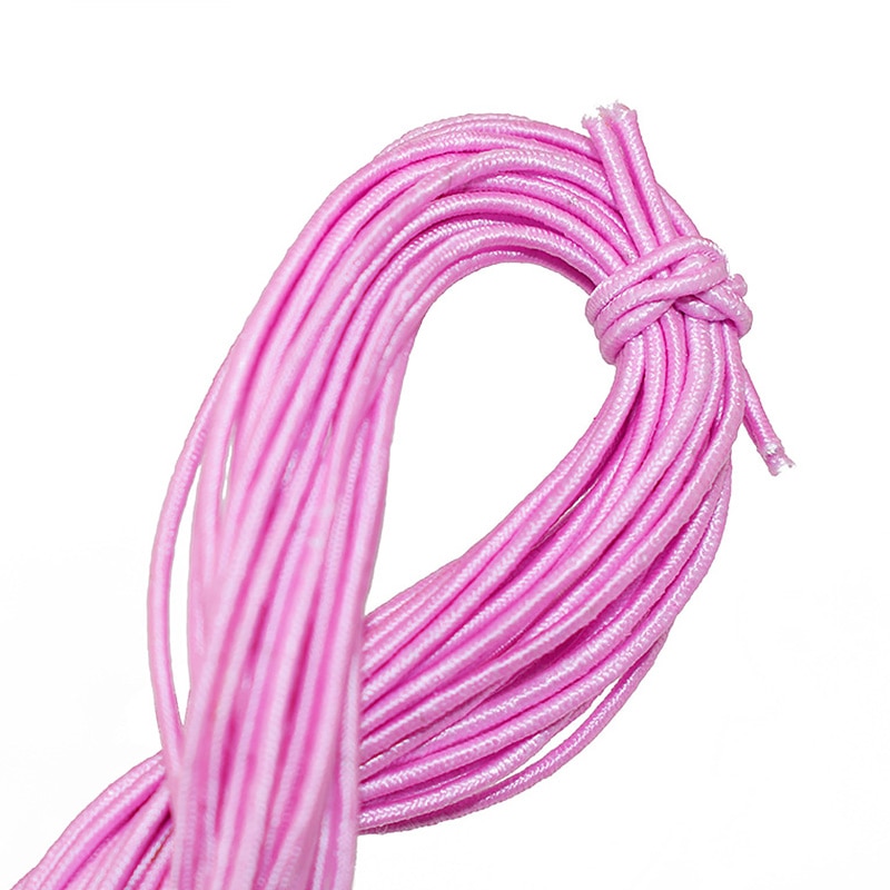 Elastisk Snor Rund 1.2mm - Tråd til Smykker DIY, Armbånd, Halskæder, Taljebånd