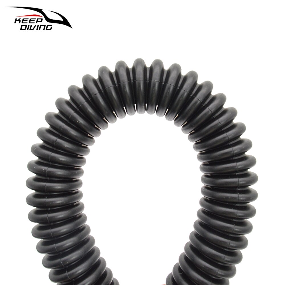 Manguera corrugada redonda para buceo, dispositivo de Control de flotabilidad, varias especificaciones, apta para chaqueta BCD Sidemount BCD