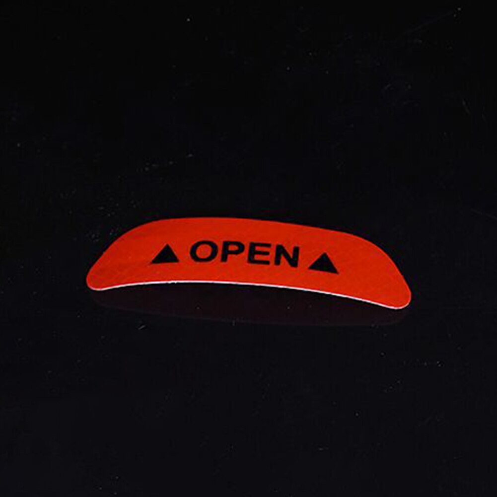 4Pcs Adhesive Car Door Open Reflective Sticker Warning Tape Warning Mark Decal Bumper Strip Safety Driving Auto Accessory