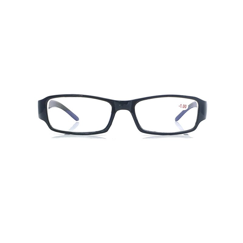 Lunettes anti-stress myopie | Cadre de Spectacle à miroir bleu, 100 -150 -200 -250 -300 -350