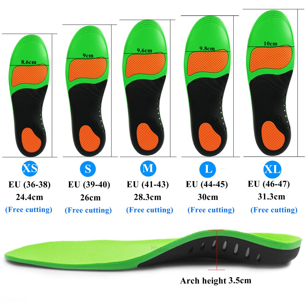 Orthesen Einlegesohle Hohe Arch Support Einlegesohlen X/O Typ Bein Flache Füße Orthopädische Frauen Männer Orthopädische Fuß Schmerzen Unisex