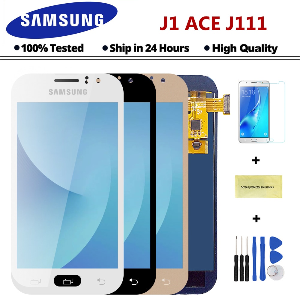 LCD Screen Display for Samsung Galaxy J1 Ace J111F J111M J111FN - 4.3 Inch TFT Digitizer Assembly