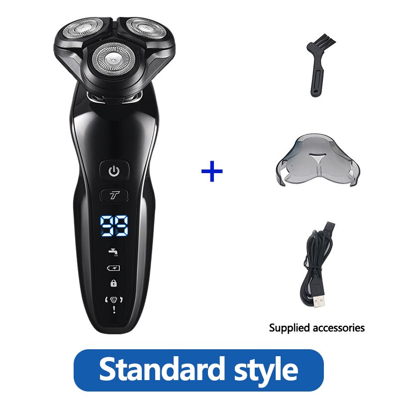 Factory Direct Sales 4D Electric Shaver Multifunctional Shaver Car USB Shaver Washing Rechargeable men's trimmer Shaver Epilator: 06