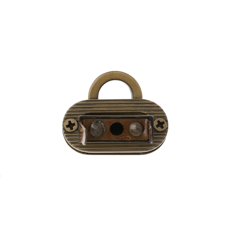 Metal Clasp Turn Lock Twist Lock for DIY Handbag Craft Bag Purse Hardware