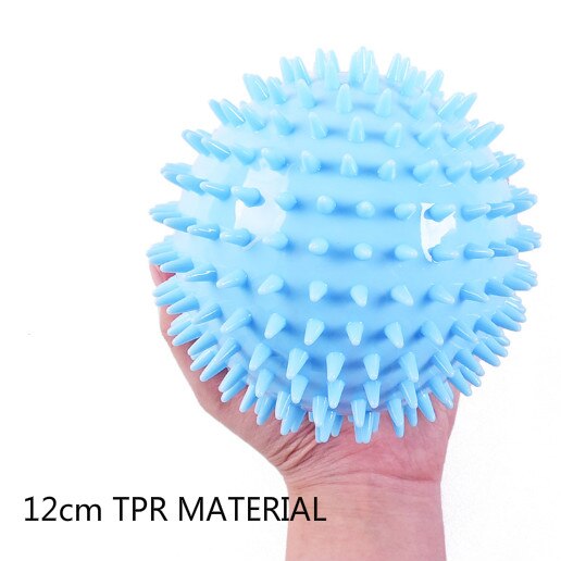 Massage Ball Spiky Trigger Point Relief Muscle Pain Stress Sensory Ball Therapy Health Care Gym Muscle Relex Apparatus: Gray