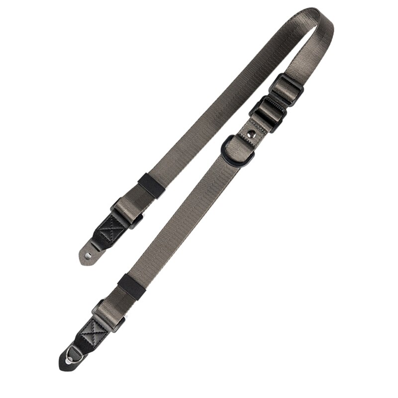 Slr kamerastropp multifunksjonell stropp til sportskamera digitalkamera rygghengende stropp: Mørkegrå
