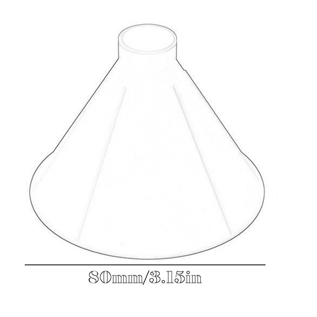 Ice Scraper Windshield Cone Shaped Snow Shovel Tool Outdoor Ice Shovel Funnel Car Rearview Mirror Snow Remover Tool