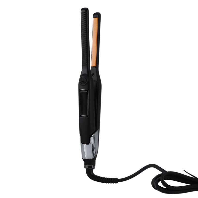 ！-10mm Small Flat Lron Fast Heating Negative Ion Ceramic Flat Iron Curling Iron Hair Straightening Iron Small Wave Hair Iron