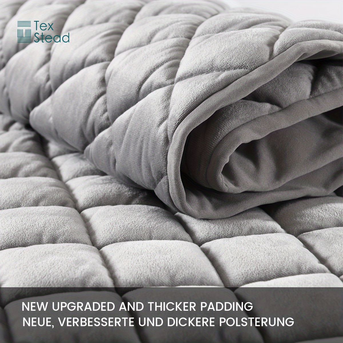 Headboard Cover Bed Back Dust Protector Cover Super Soft Solid Color Bed Haed Cover Quilte Head Cover