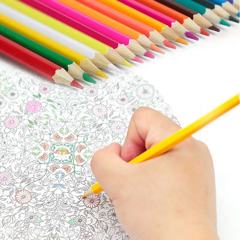 Colored Pencil Children Oily Colored Graffiti Pencils Painting Cute Drawing Pencil For Kids Drawing