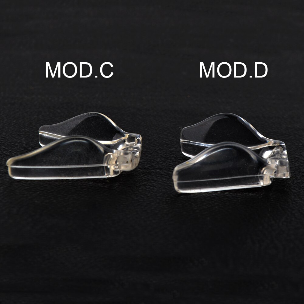 10pcs Bridge Conjoined PVC plastic Nose Pads eyeglasses eyewear nose pads 4models optipn