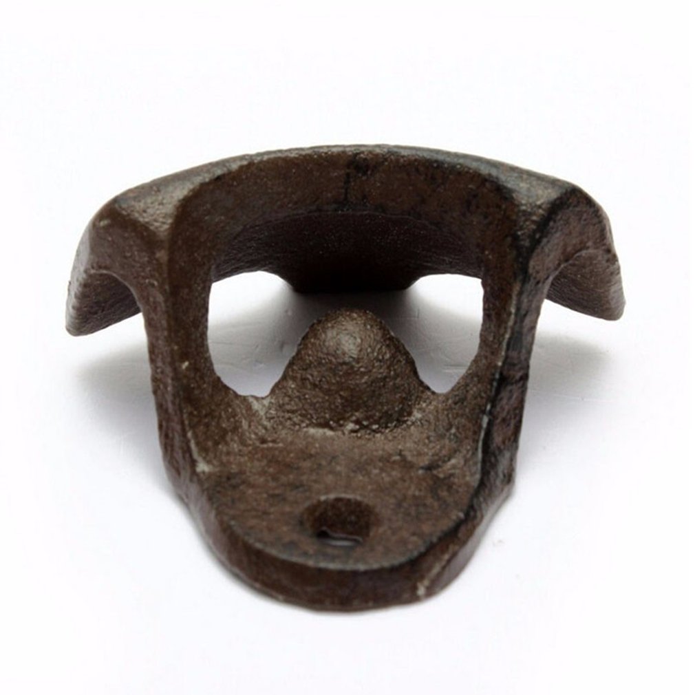 Wall Mount Beer Bottle Opener Antique Style Cola Soda Glass Cap Opener Zinc Alloy Wall Corkscrew Kitchen Gadgets Accessories