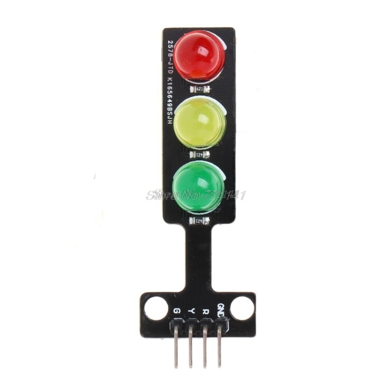 Mini 5V Traffic Light LED Display Module for Red Yellow Green 5mm LED Mini-Traffic Light for Traffic Light System Model