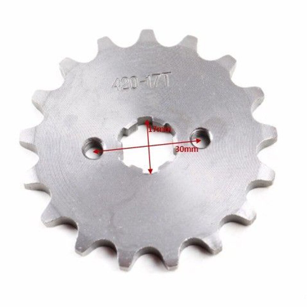 18t 18 Dientes 20mm 420 Cadena Diente Piñón Delantero Para | Meses sin 18t 18 Dientes 20mm 420 Cadena Diente Piñón Delantero Para | Meses sin