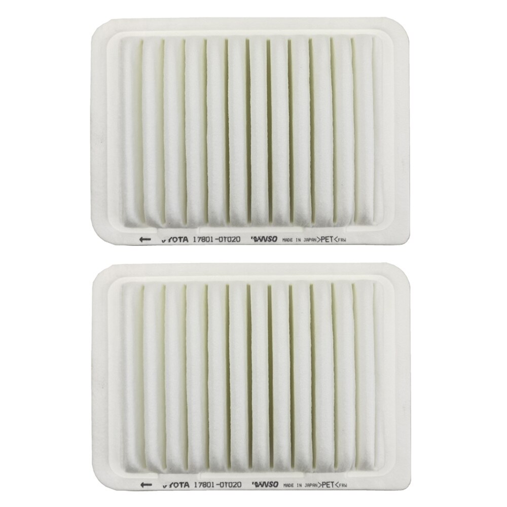 Luftfilter og kabinfilter for toyota corolla auris avensis rav 4 iii iv kullfilter oem 17801-21050 87139-06060 87139-0 n 010: 2 luftfiltre